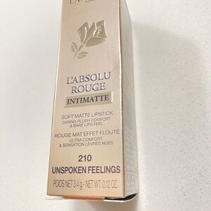 Lancome L'Absolu Rouge Intimatte Lipstick - Unspoken Feelings 210